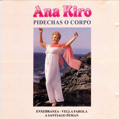 Capa do álbum "Pidechas O Corpo", de Ana Kiro
