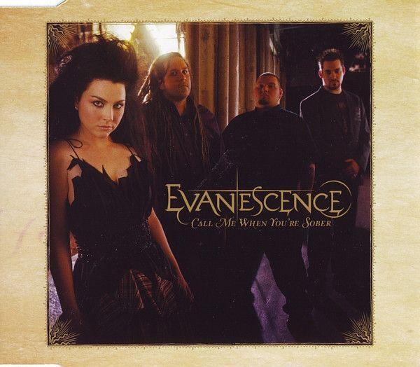 Capa do álbum "Call Me When You're Sober", de Evanescence