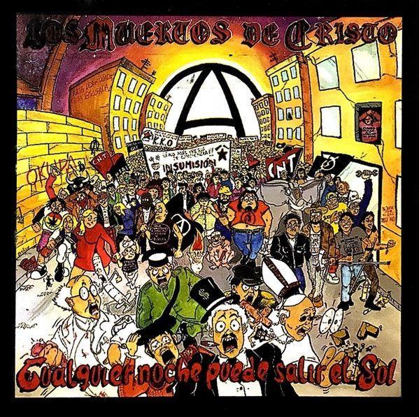 Portada de Álbum "Cualquier Noche Puede Salir El Sol", de Los Muertos de Cristo