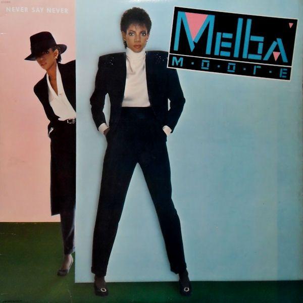 Album cover of "Never Say Never" by Melba Moore