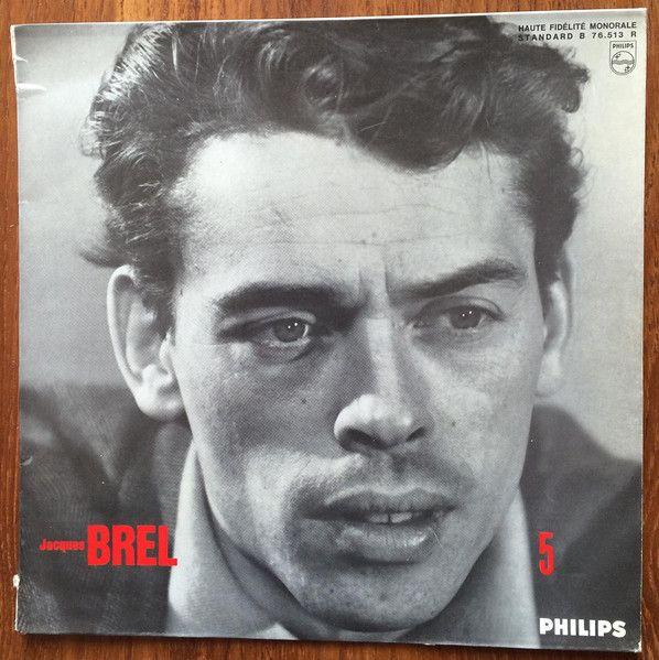 Portada del álbum "Jacques Brel n° 5", de Jacques Brel