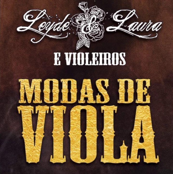 Capa do Álbum "Modas de Viola", de Leyde e Laura