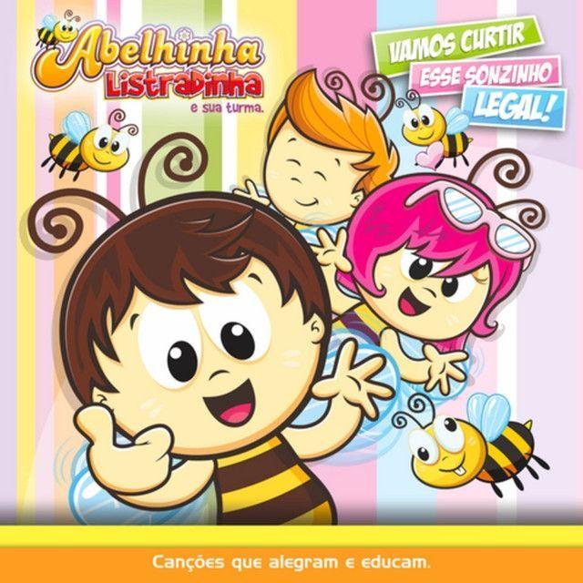 Portada de Álbum "Abelhinha Listradinha e Sua Turma", de Abelhinha Listradinha