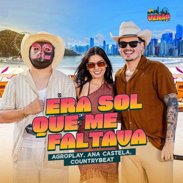 Capa do Single/EP "Era Sol Que Me Faltava (part. Ana Castela)", de CountryBeat