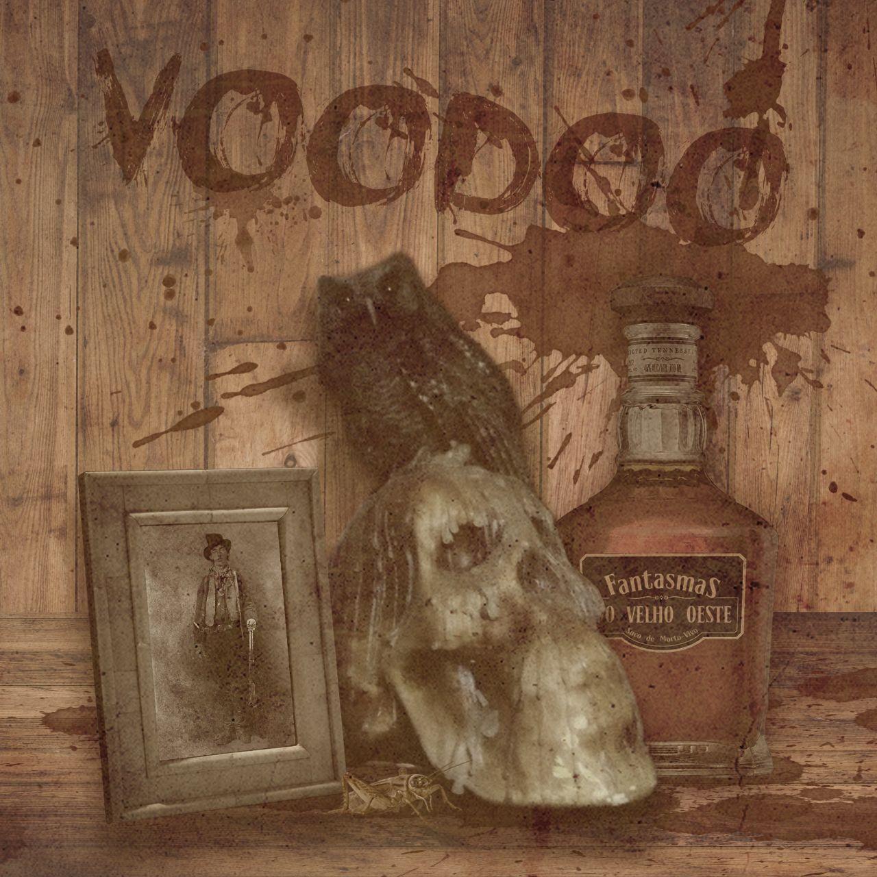 Portada de Sencillo/EP "Voodoo", de Fantasmas do Velho Oeste
