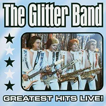 Portada de Álbum "Greatest Hits Live!", de The Glitter Band