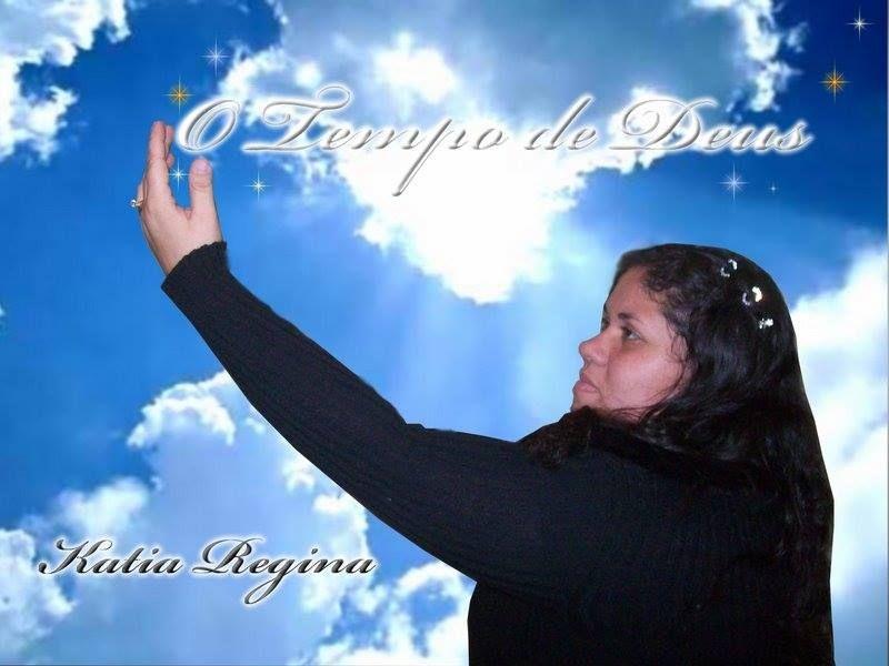 Portada de Álbum "O Tempo de Deus", de Katia Regina (Gospel)