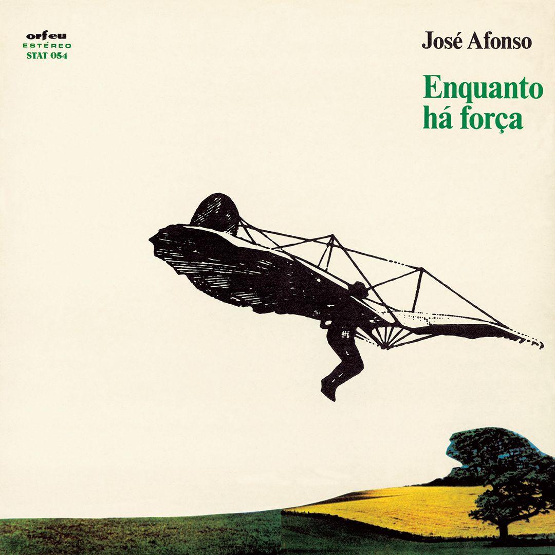 Portada de Álbum "Enquanto Há Força", de Zeca Afonso