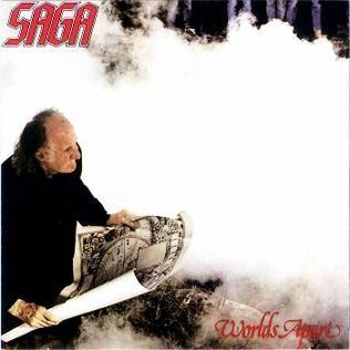 Capa do Álbum "Worlds Apart", de Saga