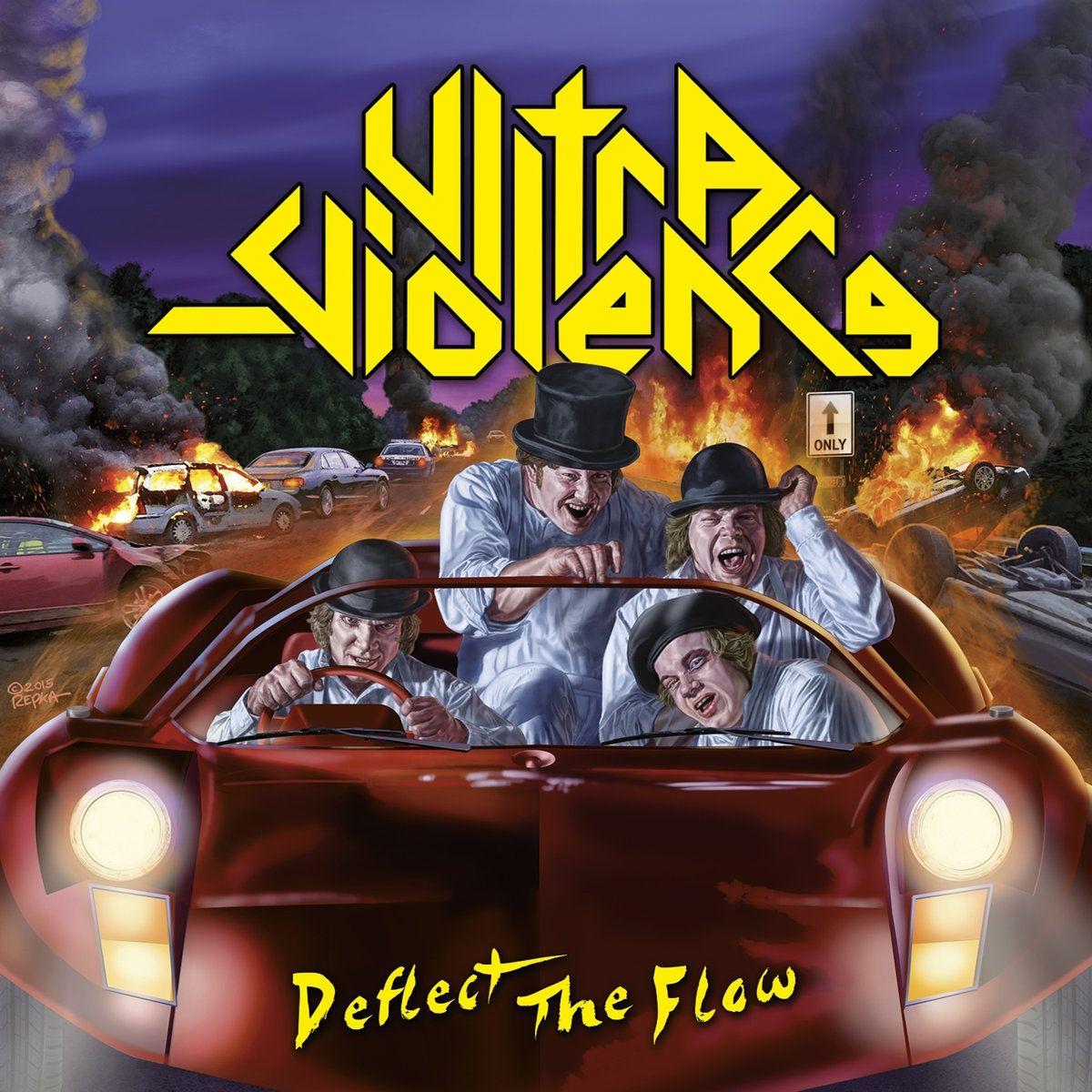 Capa do Álbum "Deflect The Flow", de Ultra-Violence