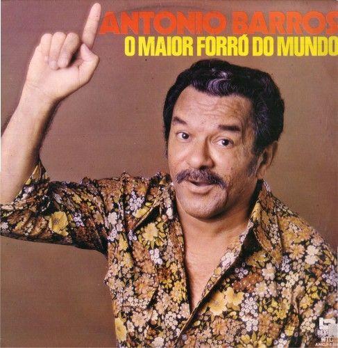 Capa do Álbum "O Maior Forró do Mundo", de Antonio Barros