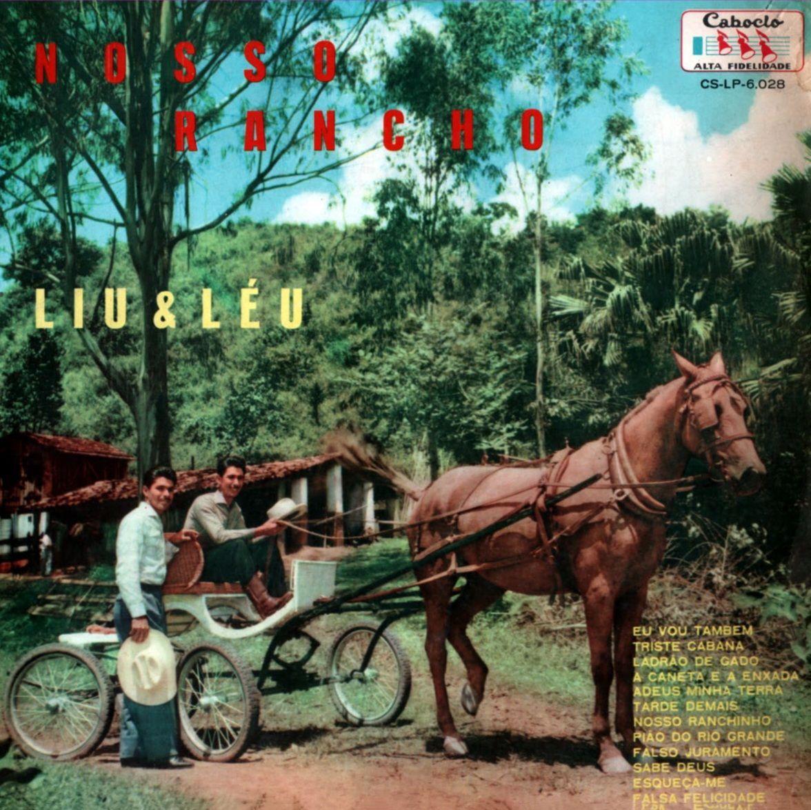 Capa do álbum "Nosso Rancho ", de Liu e Léu