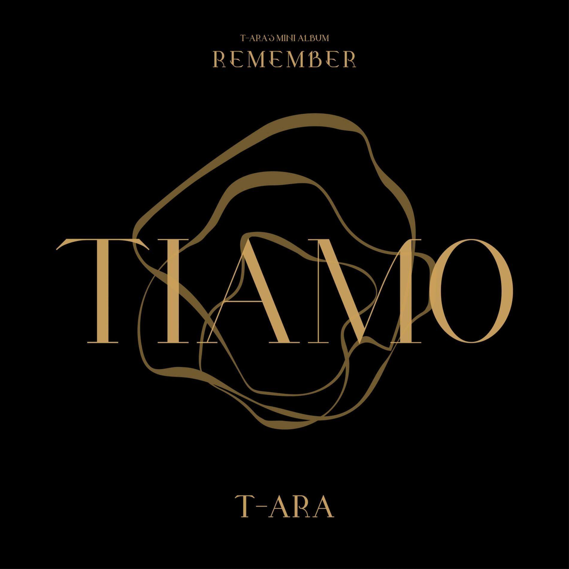 Portada de Sencillo/EP "Remember", de T-ARA