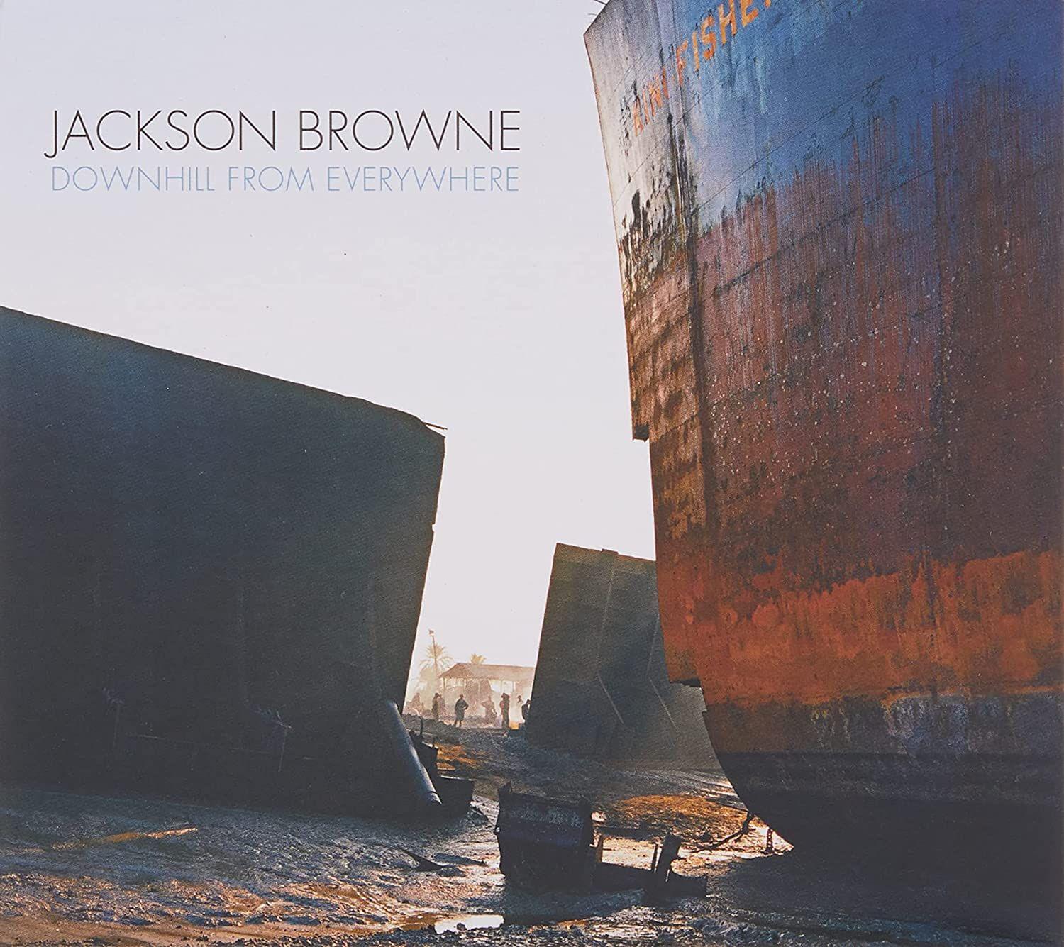 Portada de Álbum "Downhill From Everywhere", de Jackson Browne