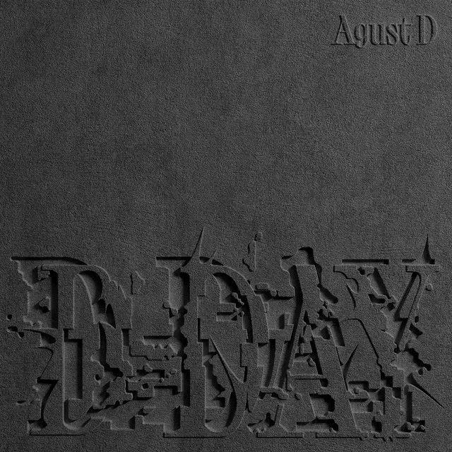 Portada de Álbum "D-DAY", de Agust D