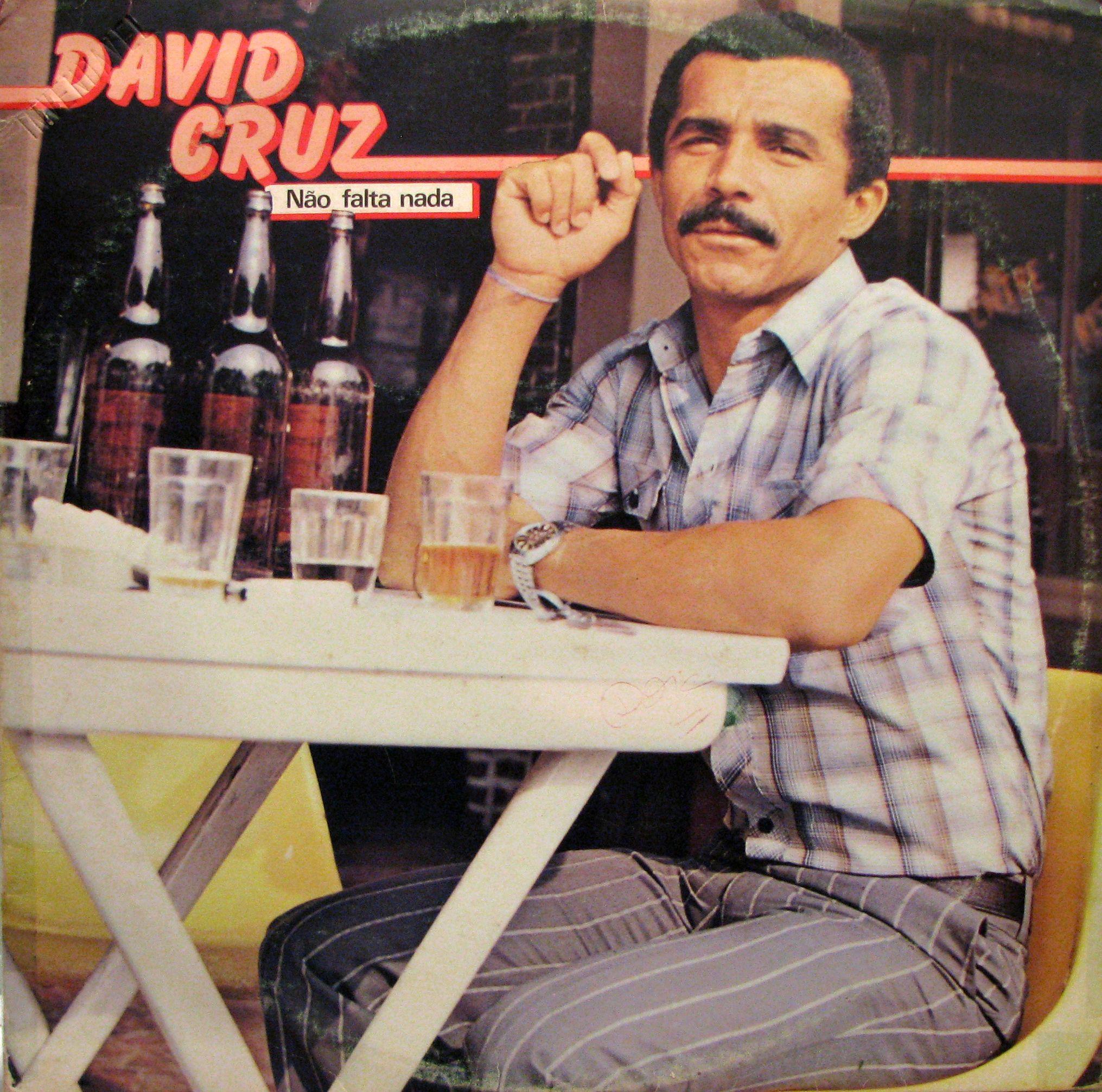 Portada de Álbum "Não Falta Nada", de David Cruz