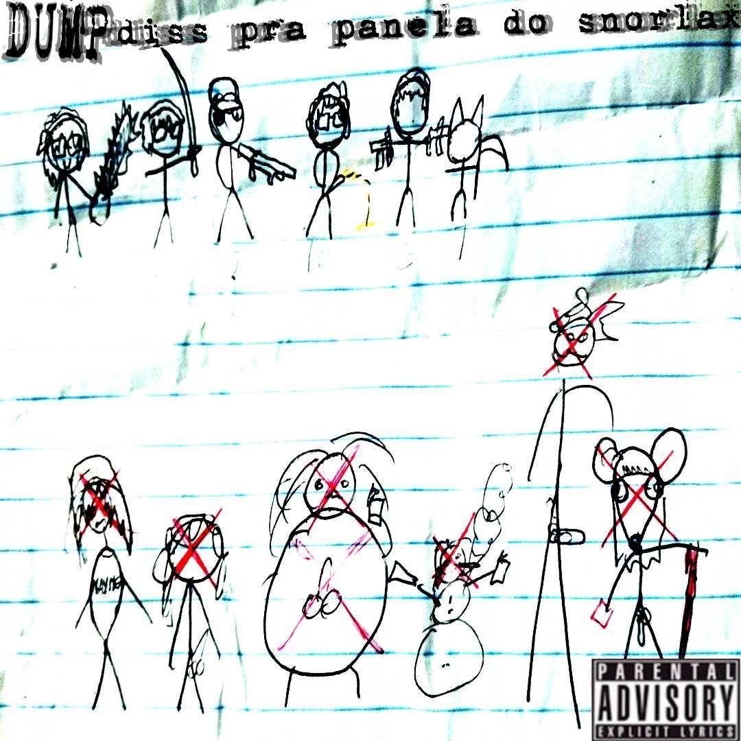 Capa do Single/EP "Diss pra Panela do Snorlax ", de Dump