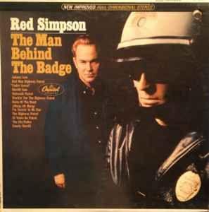 Portada de Álbum "The Man Behind The Badge", de Red Simpson