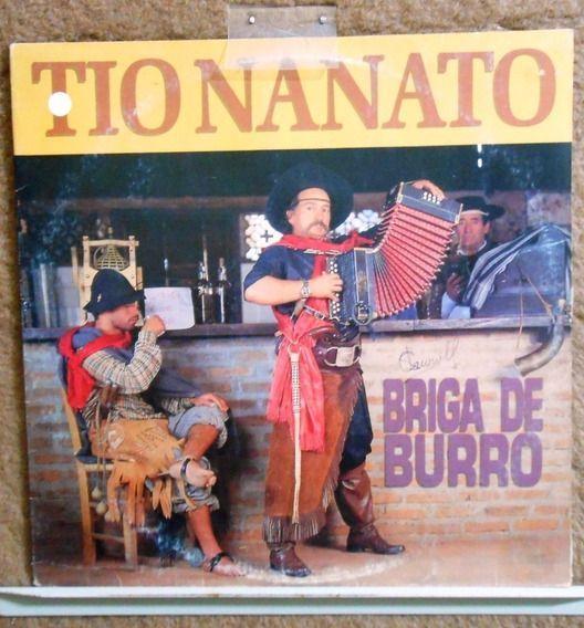 Portada de Álbum "Briga de Burro", de Tio Nanato