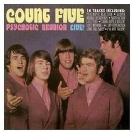 Portada de Álbum "Psychotic Reunion Live!", de Count Five