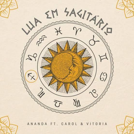 Portada del álbum "Lua Em Sagitário (part. Karol & Vitoria)", de Ananda (BR)