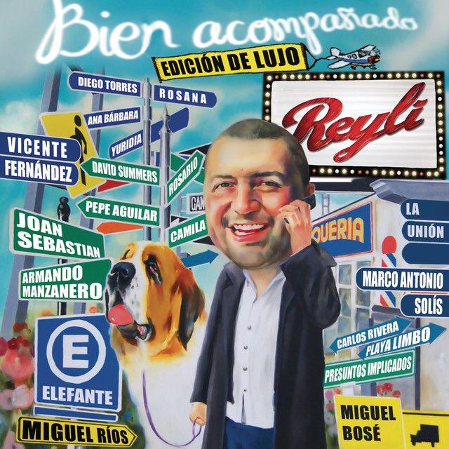 Capa do Álbum "Bien Acompañado", de Reyli Barba