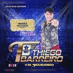 Portada de Álbum "Minha História", de Thiego Barreiro