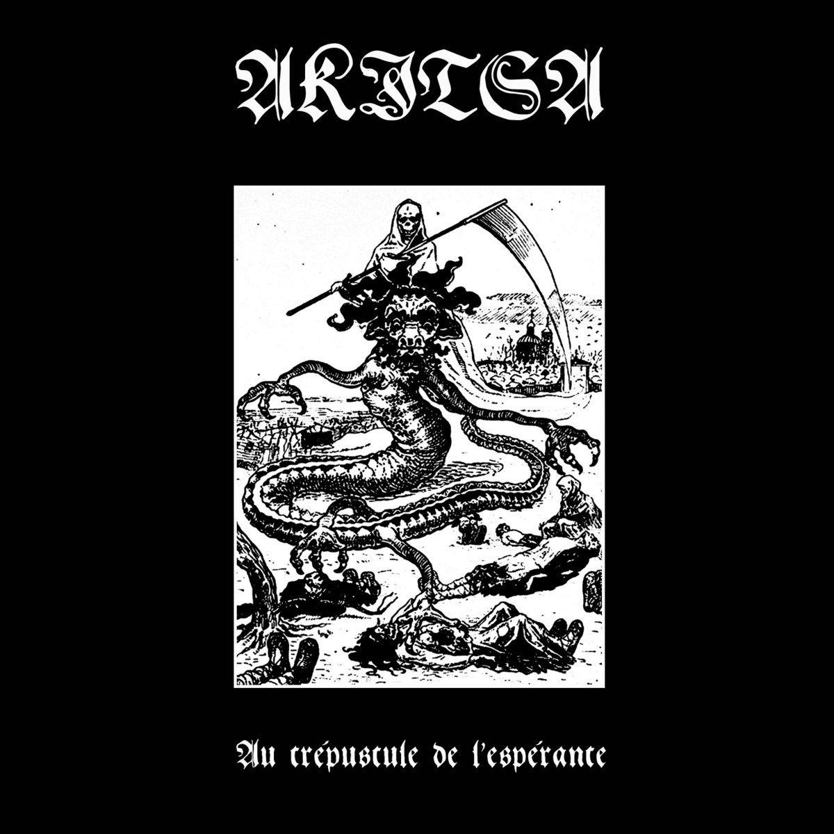 Portada de Álbum "Au Crépuscule De L'Espérance", de Akitsa