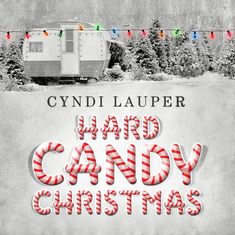 Capa do Single/EP "Hard Candy Christmas", de Cyndi Lauper