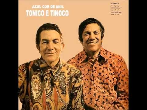 Portada del álbum "Azul Cor de Anil", de Tonico e Tinoco