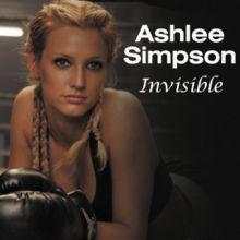 Capa do Single/EP "Invisible", de Ashlee Simpson