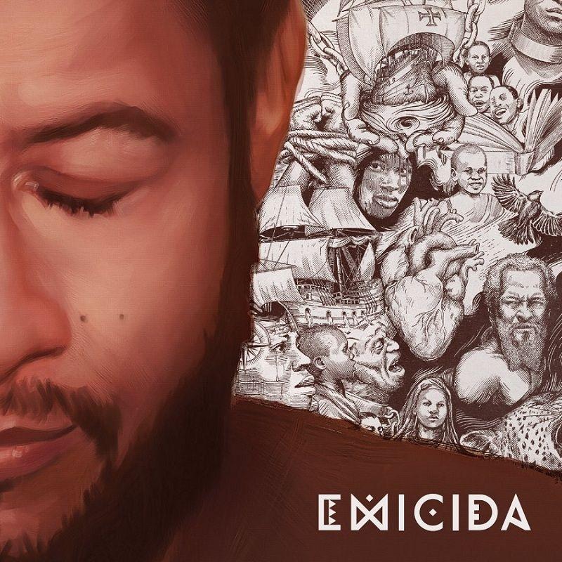 Capa do Álbum "Sobre Crianças, Quadris, Pesadelos e Lições de Casa...", de Emicida
