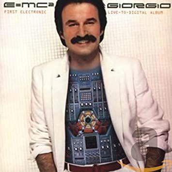 Album cover of "E=MC²" by Giorgio Moroder