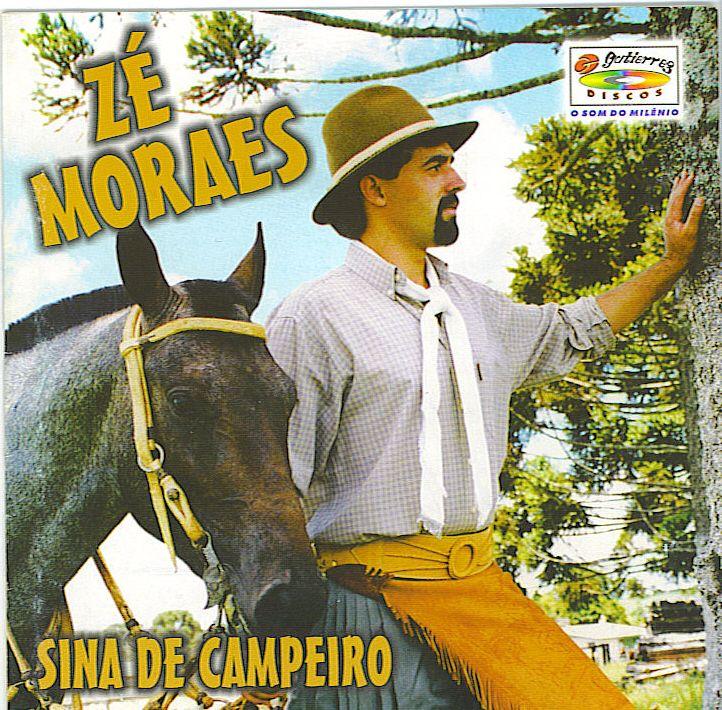 Portada de Álbum "Sina de Campeiro", de Zé Moraes