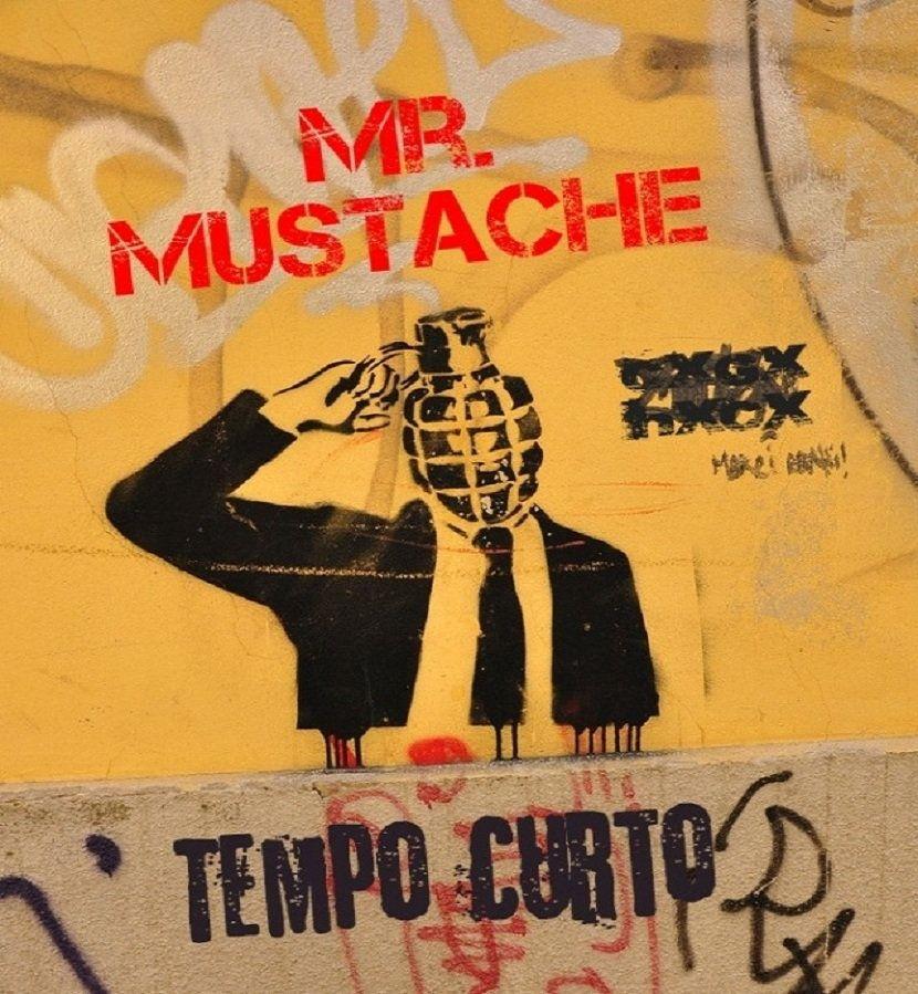 Capa do Álbum "Tempo Curto", de Mr. Mustache