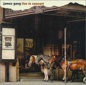Portada de Álbum "Live In Concert", de James Gang