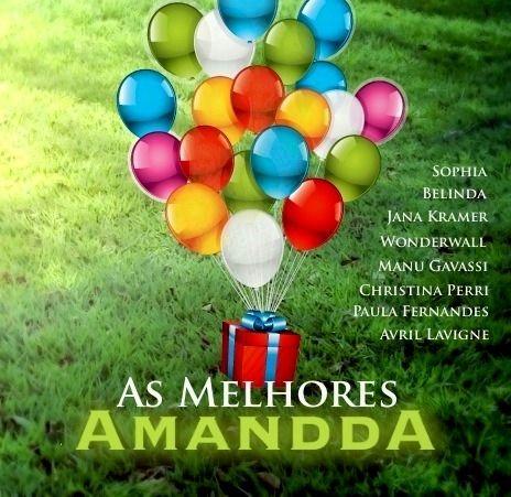 Capa do Álbum "As Melhores (Deluxe Covers)", de Amandda