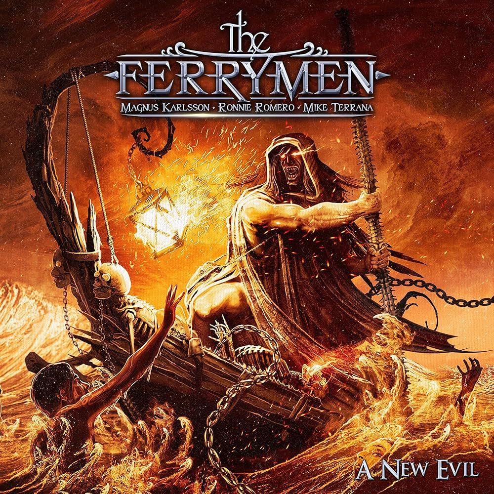 Portada del álbum "A New Evil", de The Ferrymen