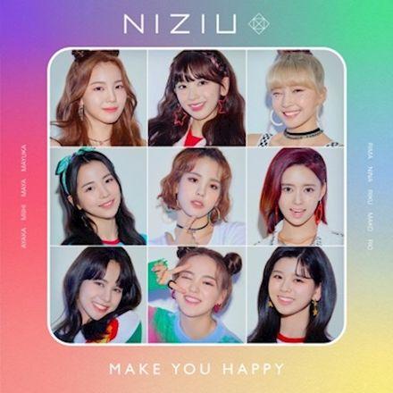 Capa do Single/EP "Make You Happy", de NiziU