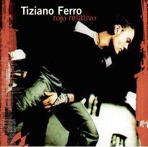 Portada del álbum "Rojo Relativo", de Tiziano Ferro