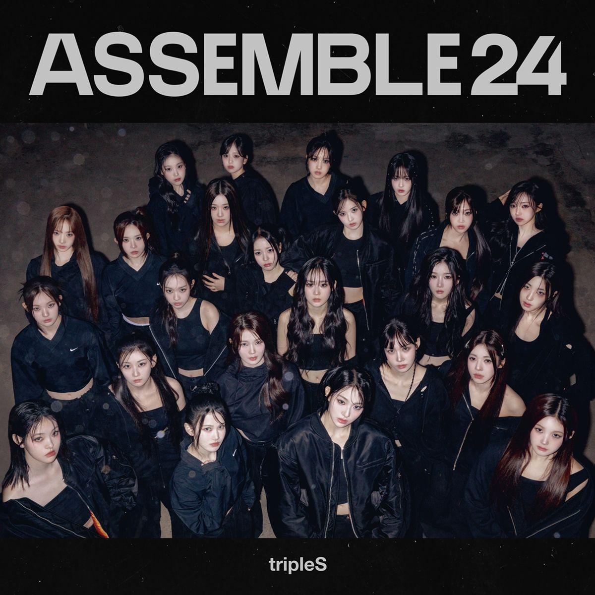 Portada de Álbum "<ASSEMBLE24>", de tripleS