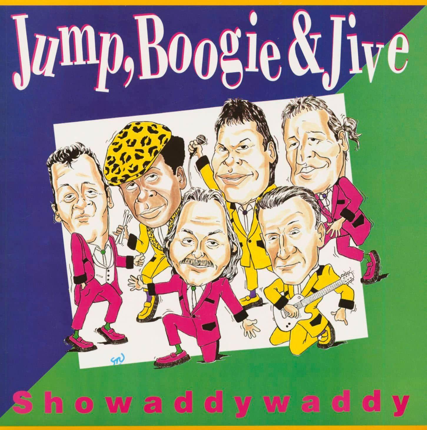 Portada de Álbum "Jump,Boogie And Jive", de Showaddywaddy
