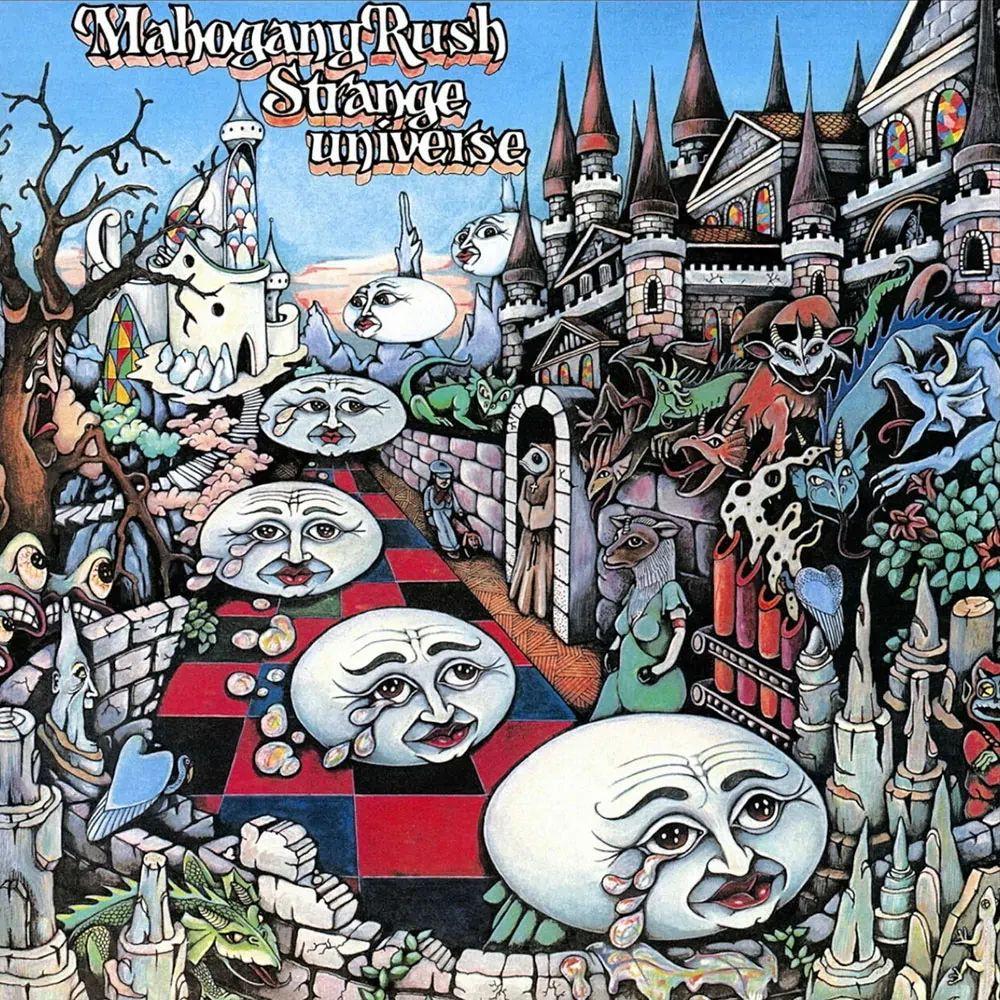 Portada de Álbum "Strange Universe", de Frank Marino