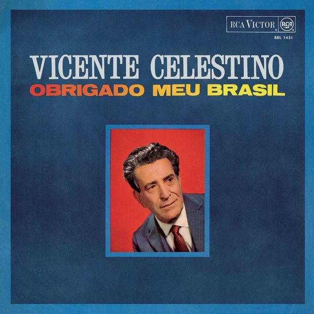 Portada de Álbum "Obrigado Meu Brasil ", de Vicente Celestino