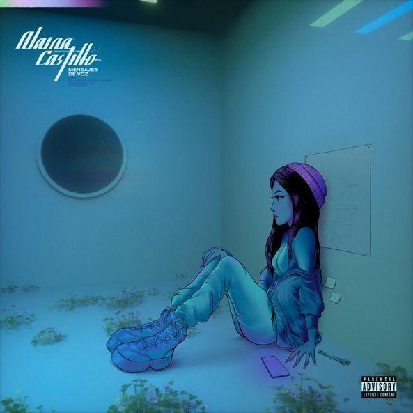 Portada de Sencillo/EP "mensajes de voz", de Alaina Castillo