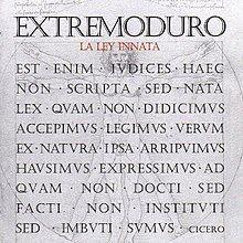 Portada de Álbum "La Ley Innata", de Extremoduro