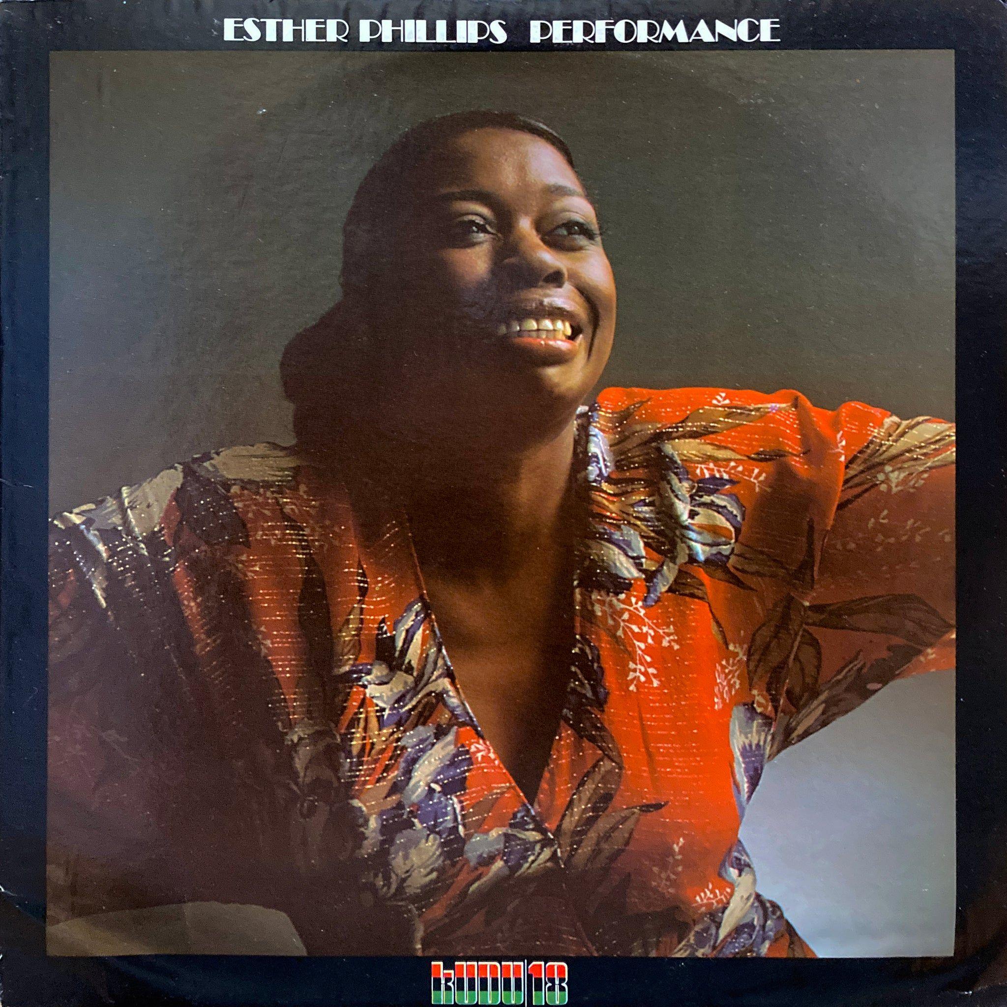 Capa do álbum "Performance", de Esther Phillips