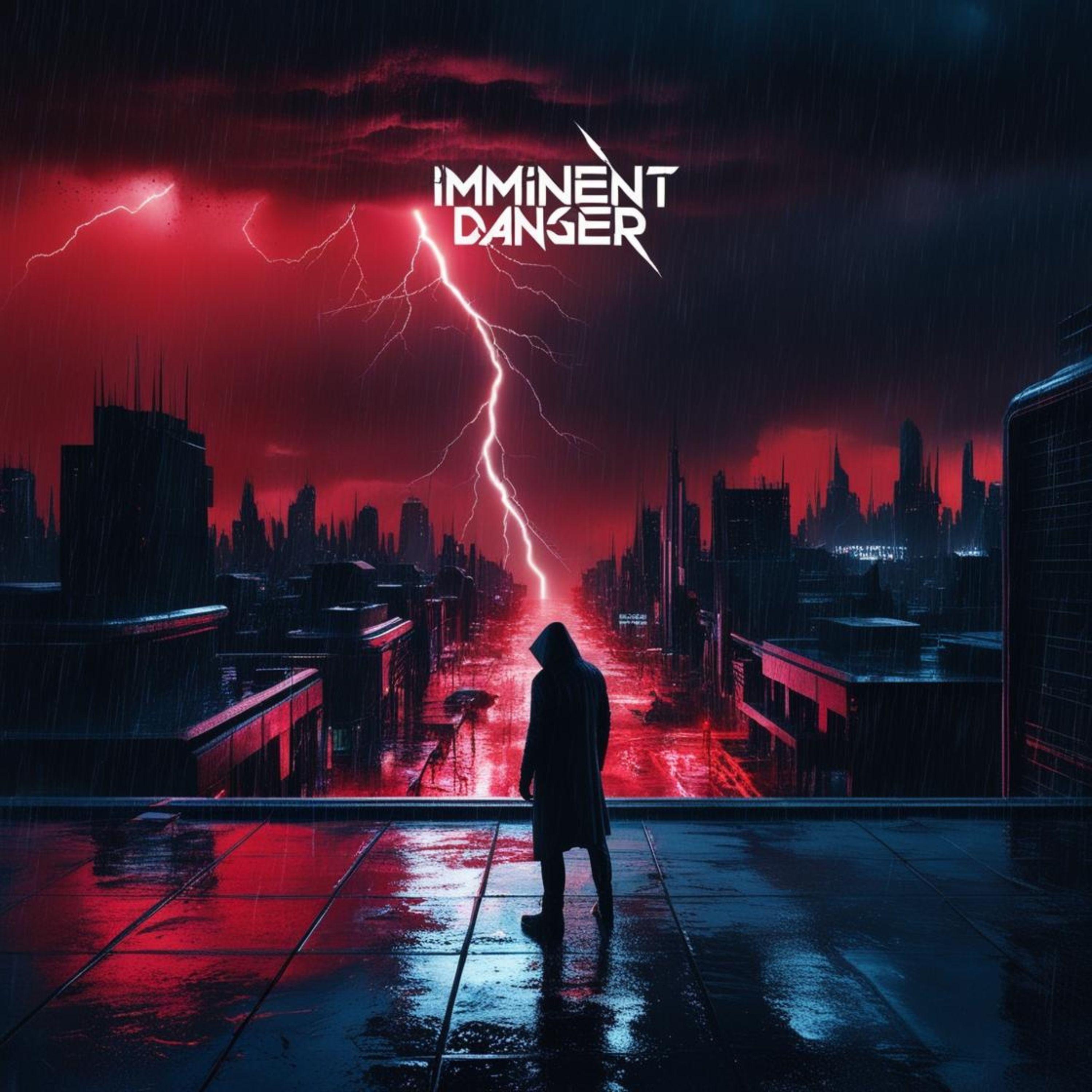 Portada del álbum "Imminent Danger", de Rafael Wanderroscky