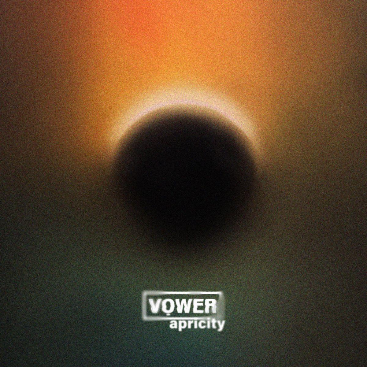 Portada de Sencillo/EP "apricity", de VOWER