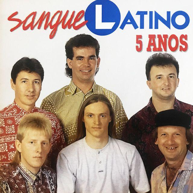 Portada de Álbum "5 Anos", de Banda Sangue Latino